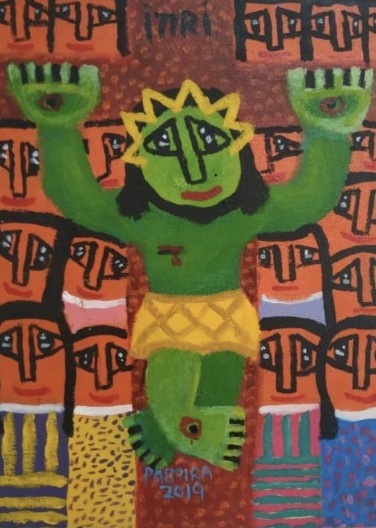Palmira Correa, Cristo verde, 2019