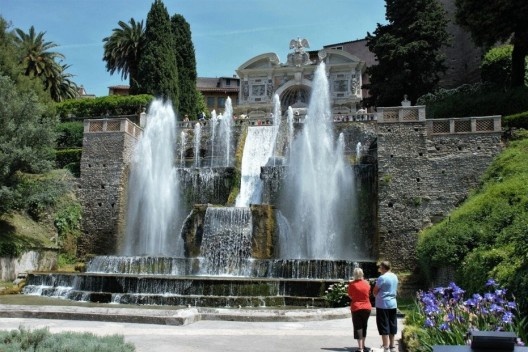 Villa D'Este, Fonte do Órgão, Tivoli, Itália