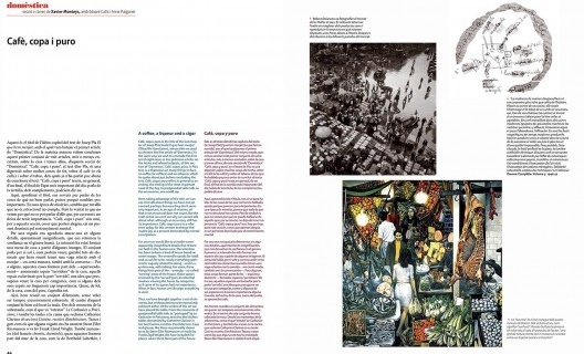 Seção Domèstica da revista espanhola Quaderns d´Arquitectura i Urbanisme, n. 256, out./nov./dez. 2007, p. 46-55