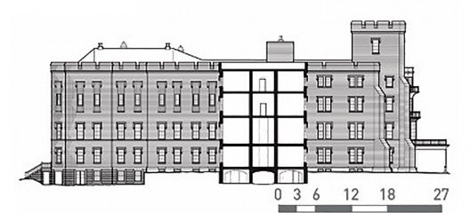 Hospital Saint Elizabeths, cortes AA, BB e CC