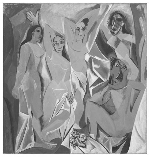 Pablo Picasso, As Senhoritas de Avignon,1907