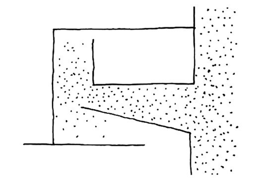 Museu da Diversidade Sexual, esquema de implantantação. Hereñú + Ferroni Arquitetos, 2014