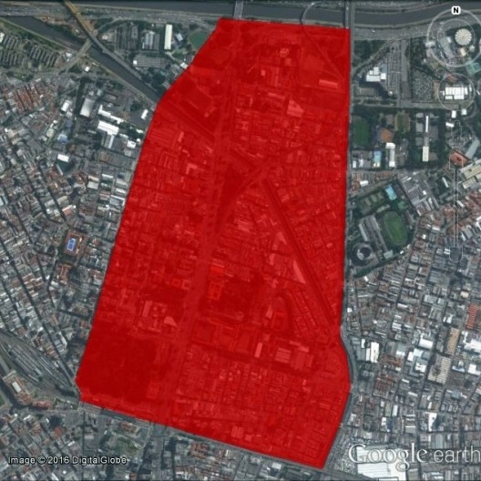 Área de abrangência do projeto