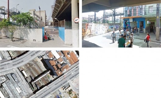 Passarela que liga a Rua Coronel Francisco Amaro à Praça Agente Cícero (n.2 no mapa)