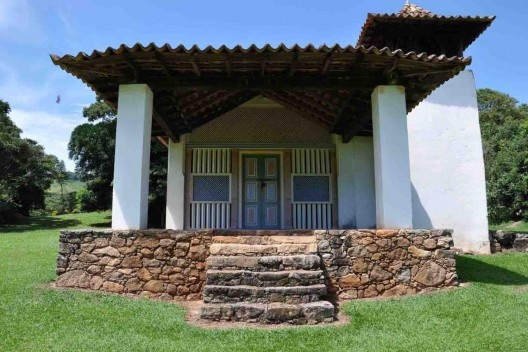 Sítio Santo Antônio, fachada da capela