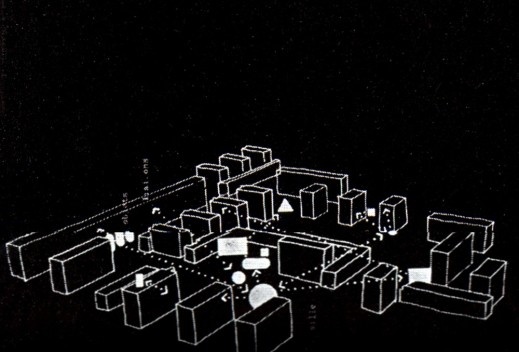 Do-It-Yourself City, les nouveaux equipements - Bernard Tschumi e Fernando Montes (“objetos” e “conexões” em meio a uma cidade)