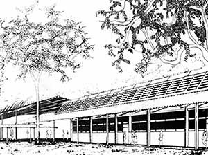 Campus da Universidade do Amazonas. Severiano Porto.