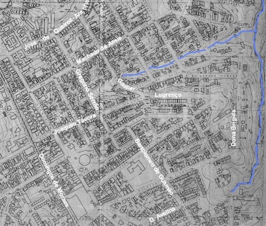 Córrego Pedra Azul, 1952-1959