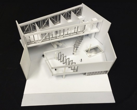 Projeto, maquete, alunos F. Brulher e L. Soares, segundo semestre de 2015