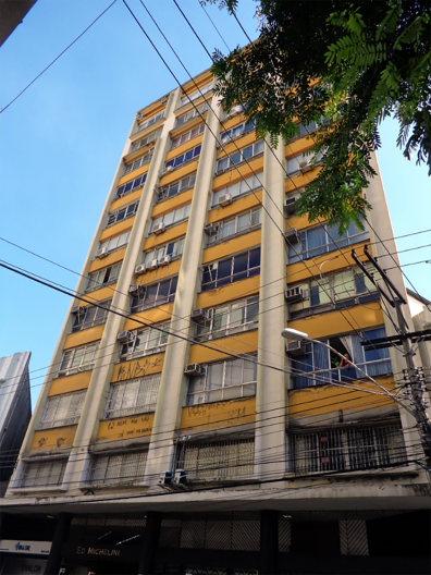 Edifício Michelini, fachada para a avenida Jerônimo Monteiro, Vitória ES