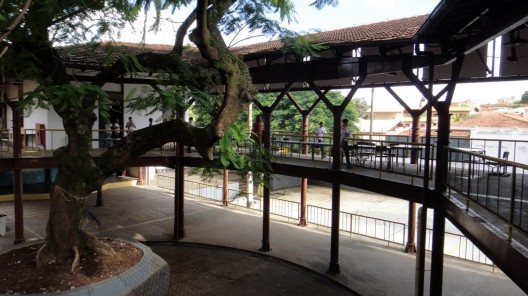 Antigo Grupo Escolar de Mococa cuja intervenção criou nova especialidade para o convívio dos alunos