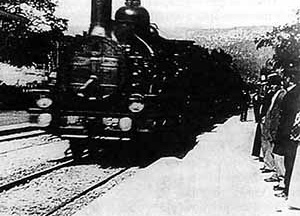 A chegada de um trem a Ciotat