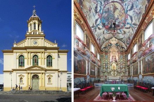 Igreja Matriz da Candelária, fachada e interior restaurados, Itu SP