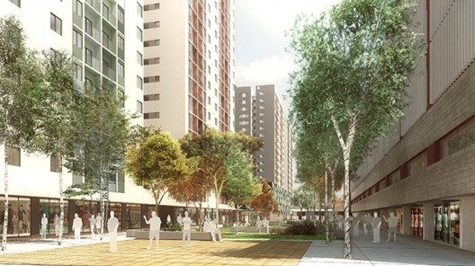 Complexo Habitacional Júlio Prestes, São Paulo SP Brasil, 2016. Arquitetos Mário Biselli e Artur Katchborian/ Biselli Katchborian Arquitetos Associados