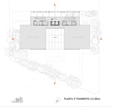 Planta terceiro pavimento