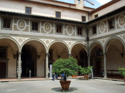 Claustro do Ospedale degli Innocenti