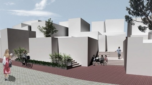 Reurbanização da favela do Sapé, viela, Rio Pequeno, São Paulo, 2014. Base 3 Arquitetos, arquitetos Marina Grinover, Catherine Otondo e Jorge Pessoa