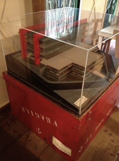 Maquete do Museu de Arte de São Paulo — Masp no Instituto Bardi/Casa de Vidro, São Paulo, 2014