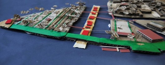 Maquete de estudo “Nuove realtá per nuovi modi di vivere\"