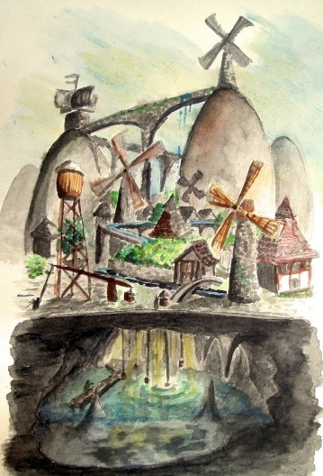 Isaura, Lutero Pröscholdt. Série Cidades invisíveis