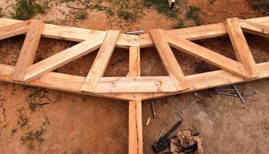 Processo de construção do protótipo da casa