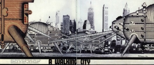 A walking City, Archigram