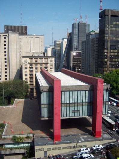 Masp em 2007, vista sentido Vila Mariana