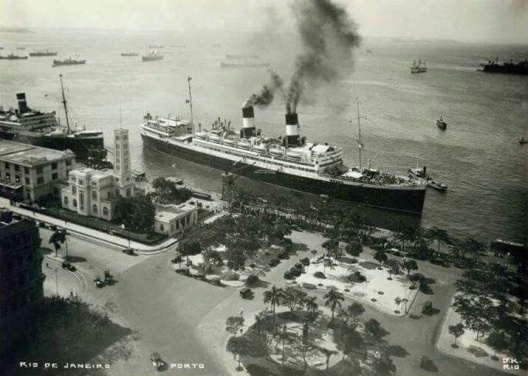 Atracadour da Praça Mauá, Rio de Janeiro, década de 1930