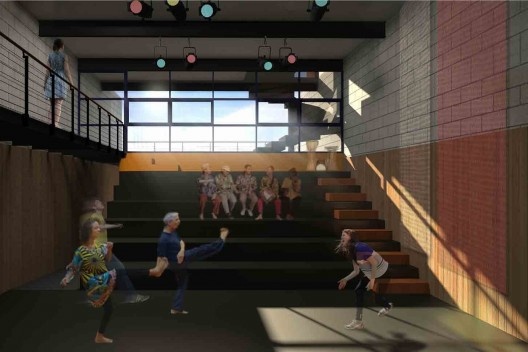 Instituto Brincante, vista interna, São Paulo SP, 2016, escritório Bernardes Arquitetura