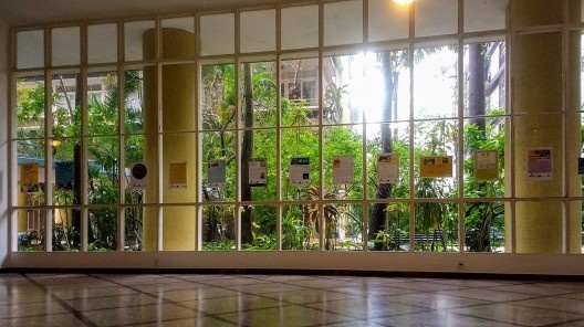 Expo Cartazes 2017, caixilhos do térreo