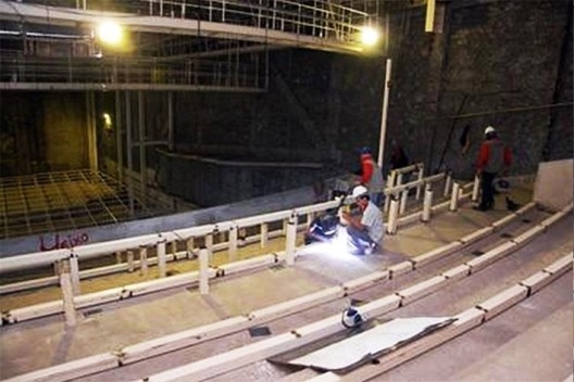 Cine Teatro Ouro Verde, área interna após a reconstrução, Londrina, arquitetos Vilanova Artigas e Carlos Cascaldi