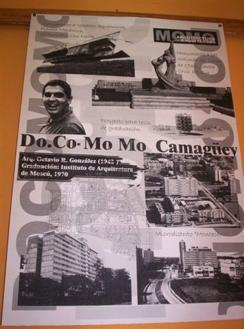 Arquitecto Octavio R. González (1942) obra urbanística, microdistrito Montecarlo en Camagüey