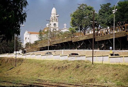 Terraço dos Resedás, estrutura montada. Douglas Piccolo e Cibele Correard Piccolo