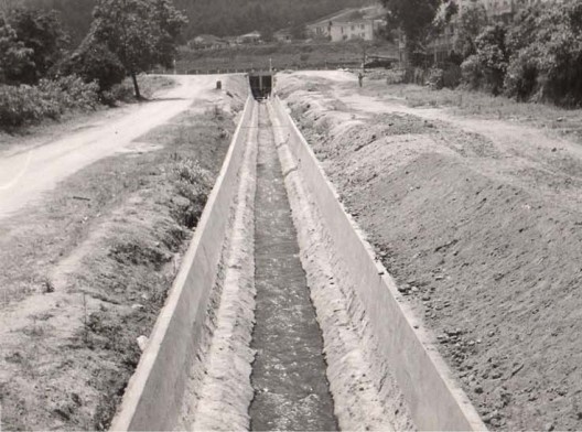 A Canalização do córrego na Avenida das Nações Unidas. A primeira fase na década de cinquenta