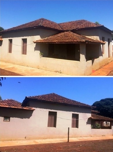 Residência Manoel Thomaz Lemes, Distrito de Prudêncio Thomaz, Rio Brilhante MS
