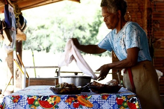 Quilombo Apepu, casa de dona Aurora, 2013