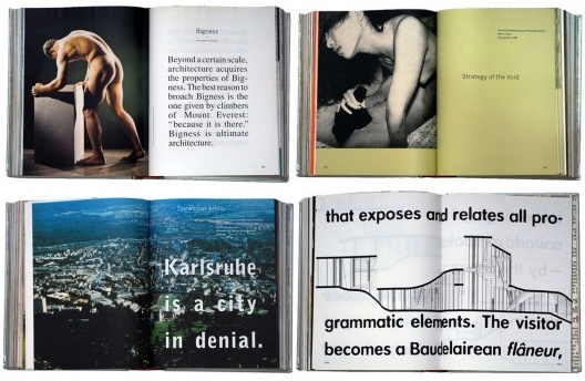 Rem Koolhaas/OMA, S,M,L,XL. Design Bruce Mau/ fotografia Hans Werlemann