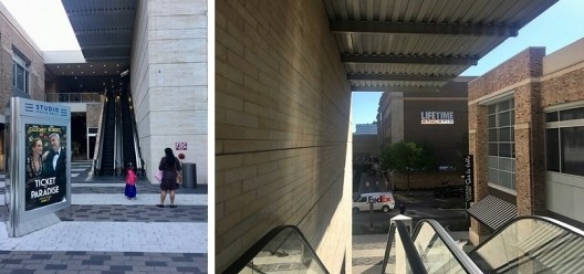 Calçadas e fruição para os edifícios