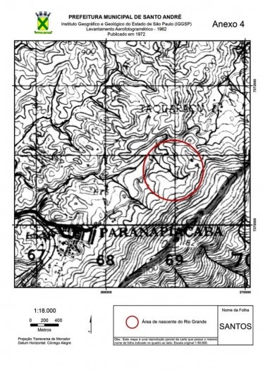 Área de nascente do rio Grande, 1972