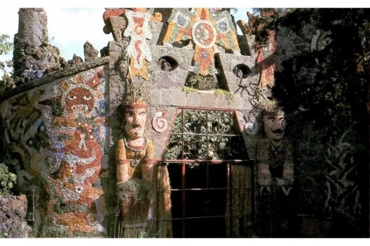 Casa Cueva, Cidade do México, 1953. Arquiteto Juan O’Gorman