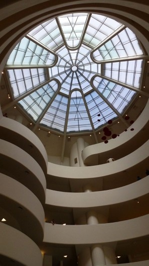 Museu Solomon R. Guggenheim, Nova York, NY, EUA, 1959. Arquiteto Frank Lloyd Wright