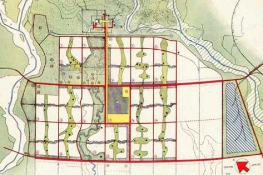 Plano de Chandigarh, Le Corbusier, 1953