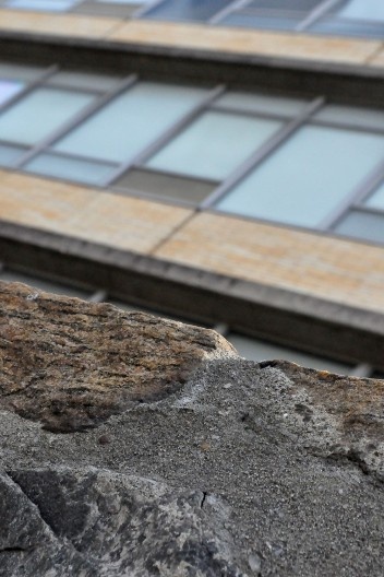 Laboratory Hall, paleta de materiais, arquiteto Marcel Breuer