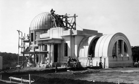 Pavilhão Cook, construção, c. 1941