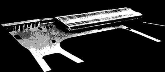 Maquete da sede do Touring Club em Brasília, 1962 e posto de serviços automotivos no setor cultural sul, 1967