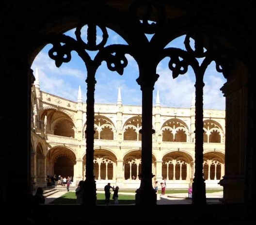 Detalhe do claustro dos Jerônimos, Lisboa