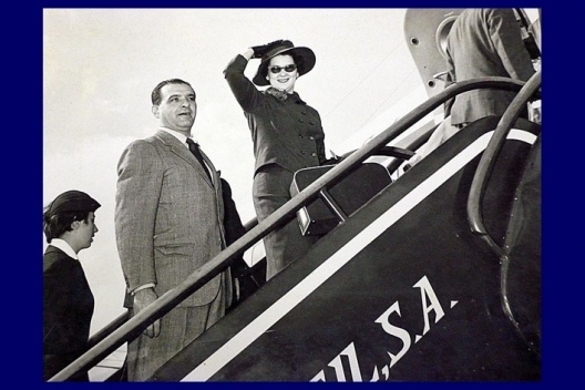 Clovis Glycerio Gracie de Freitas e Naydina Aranha de Freitas embarcam para a Suécia