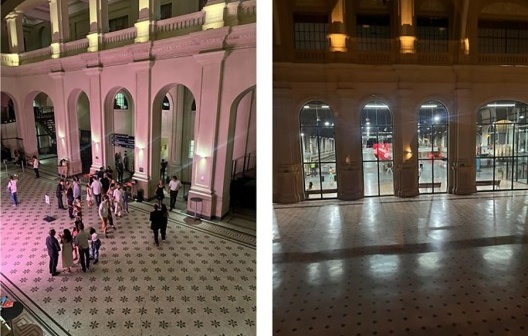 Sala São Paulo, reciclagem de uso da antiga Estação Júlio Prestes, fevereiro 2024