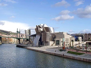 Museu Guggenheim de Bilbao, Espanha. Arquiteto Frank Gehry