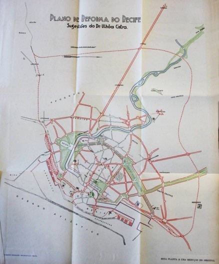 Plano de Reforma do Recife – Sugestões de Dr. Ulhôa Cintra Arquivo Público Estadual Jordão Emerenciano